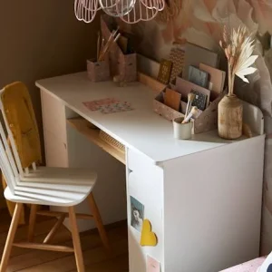 Bureau Enfant LIGNE ECLIPSE Blanc/bois – Vertbaudet Large choix en ligne 14