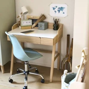 Bureau Enfant Vintage Blanc – Vertbaudet de garantie authentique 16