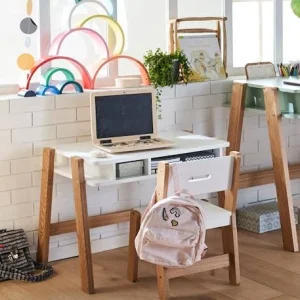 Bureau Maternelle LIGNE ARCHITEKT Vert – Vertbaudet Pas Cher soldes France 14