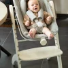 site officiel Chaise évolutive + Tablette Newborn Evosit CHILDHOME écru – Childhome 11
