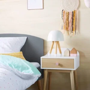 Chevet Avec Poignées Personnalisables LIGNE CONFETTI Blanc – Vertbaudet pas cher en vente 16