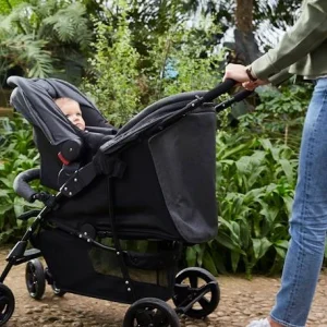 Combiné Duo Babycoque + Poussette Vertbaudet Primacity Noir/gris – Vertbaudet achetez 18
