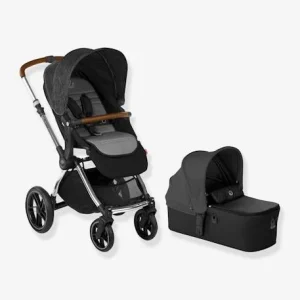 authentiques Combiné Trio Poussette Kawai + Nacelle Micro + Siège-auto Groupe 0+ Koos ISize R1 Collection 2022 JANE Noir (cold Black) – Jane 9
