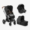 authentiques Combiné Trio Poussette Kawai + Nacelle Micro + Siège-auto Groupe 0+ Koos ISize R1 Collection 2022 JANE Noir (cold Black) – Jane 22