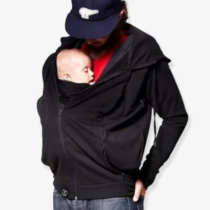 solde en ligne Le Sweat Du Parent LOVE RADIUS Noir – Love Radius JPMB 16