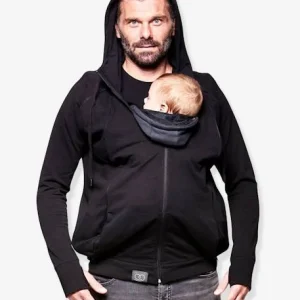 solde en ligne Le Sweat Du Parent LOVE RADIUS Noir – Love Radius JPMB 18