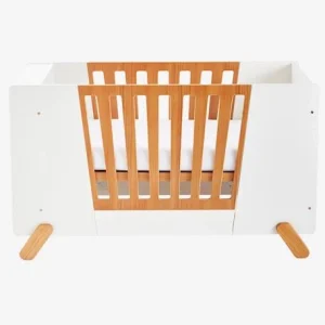 Top ventes Lit Bébé Avec Barrière Amovible + Rangement Bibliothèque LIGNE PIROUETTE Blanc – Vertbaudet 18