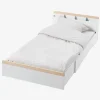 boutiqued en ligne Lit évolutif Enfant LIGNE ABC Blanc – Bois – Vertbaudet 13