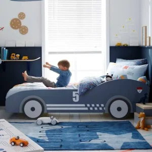 Lit Voiture De Course LIGNE DROLE DE BOLIDE Gris – Vertbaudet magasin 10
