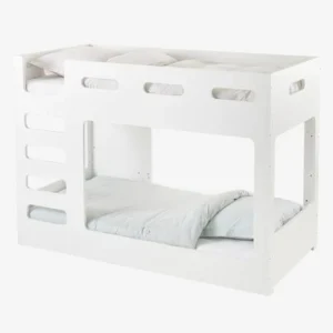 pas cher Lits Superposés Bas LIGNE FUJI Blanc – Vertbaudet 18