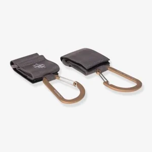 Nouvelle Collection Lot De 2 Attaches Poussette Lässig Avec Mousqueton Anthracite – Lassig 8