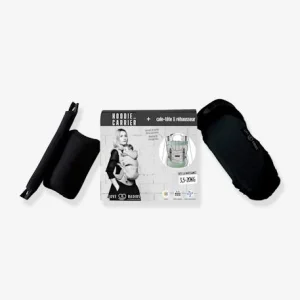 vente pas cher en ligne Pack HoodieCarrier + Cale-tête Et Réhausseur LOVE RADIUS Black Forest – Love Radius JPMB 16