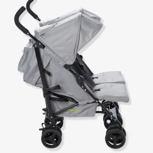 meilleur cadeau Poussette-canne Double Vertbaudet CityA2 Gris Clair – Vertbaudet 11