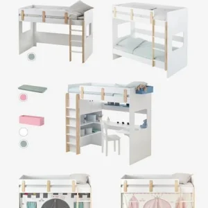 Tente De Lit Princesse Féérique Pour Lit Mezzanine Mi Hauteur Ligne Everest Rose – Vertbaudet mode pas cher 16