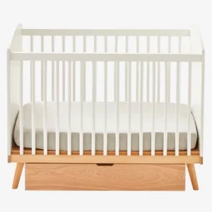Tiroir De Rangement Lit Bébé LIGNE CONFETTI Blanc Clair Bicolor/multicolor – Vertbaudet officiel 11