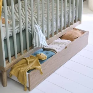 Tiroir De Rangement Lit Bébé LIGNE CONFETTI Blanc Clair Bicolor/multicolor – Vertbaudet officiel 15