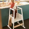 achetez pas cher Tour D’apprentissage Blanc/bois – Vertbaudet 11